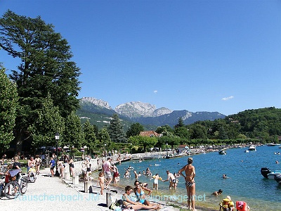 ,lac-annecy plage