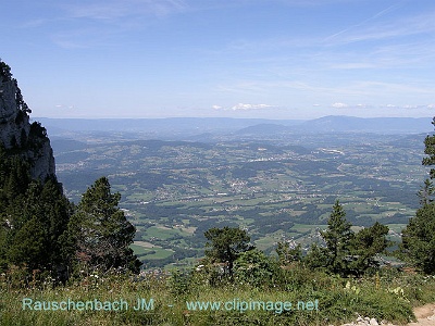 haute savoie, vu du mont parmelan