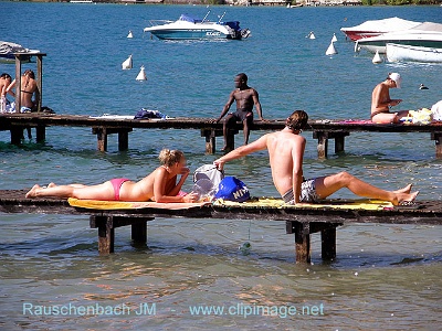 lac annecy plage menton st bernard